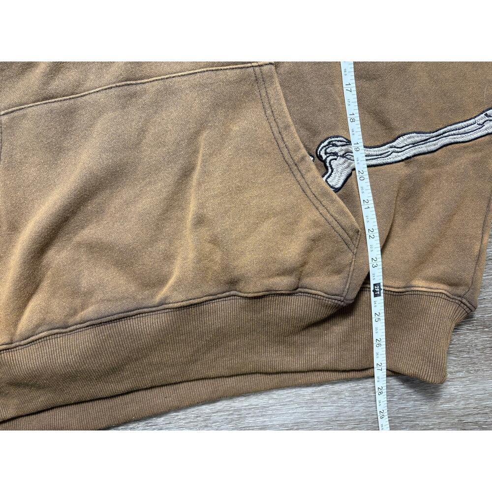 NWT - GodSpeed R.O.D. Skelton Hoodie - Washed Brown - Sz. M - Picture 6 of 8